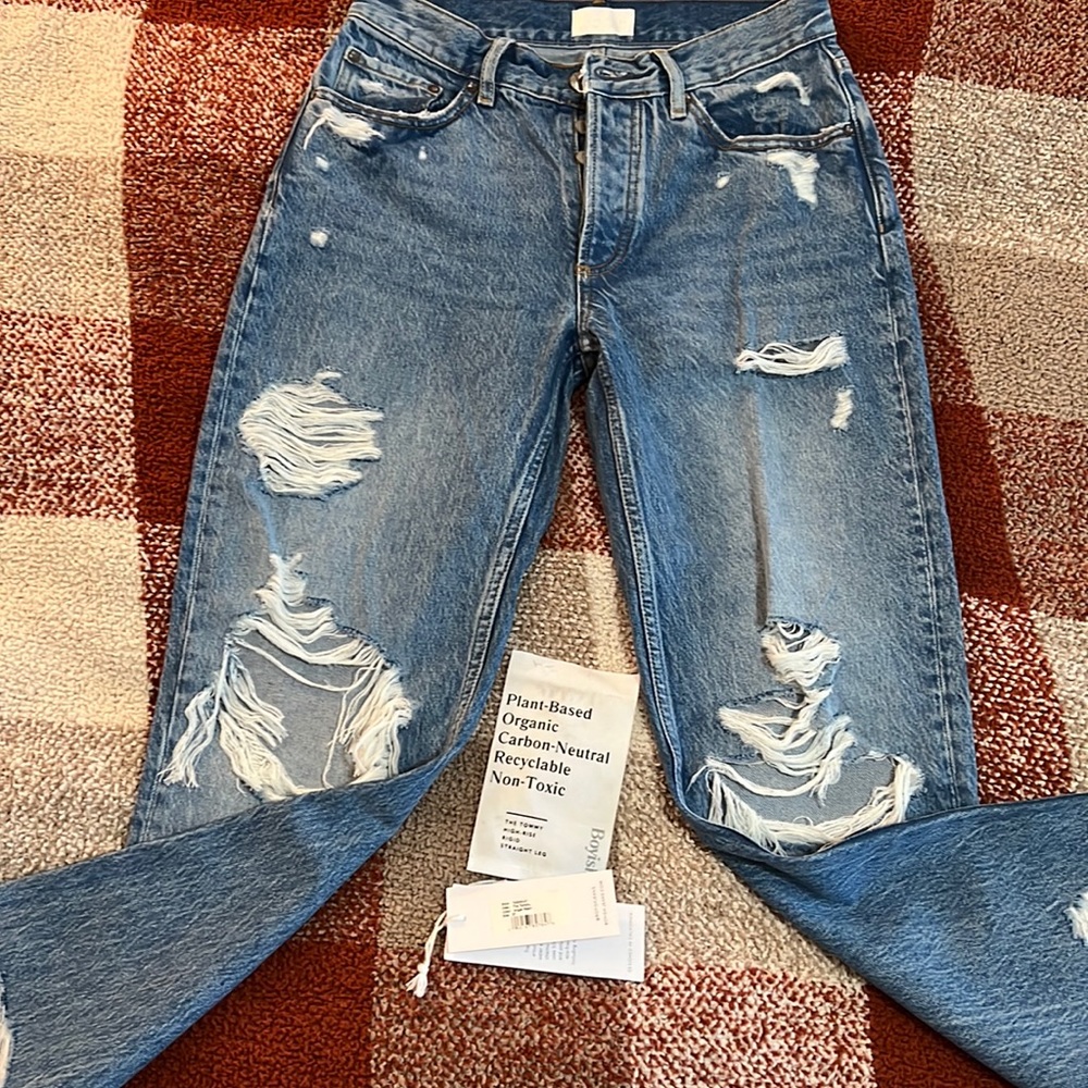 Boyish Jeans “The Tommy” in Angel Heart